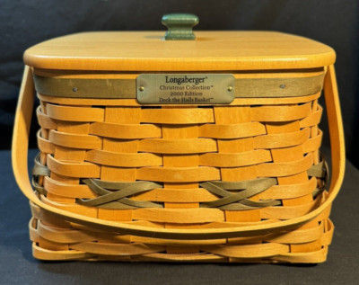 Longaberger Basket Christmas Collection 2000 Edition Deck The Halls