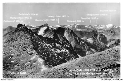 APJP6-0419-ÖSTERREICH - HANNOVERHAUS 2719 m auf arnoldhohe bei mattnitz mit gipf