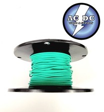 16 ga GAUGE GXL AUTOMOTIVE HIGH TEMP WIRE - 100 FT - GREEN MADE IN USA