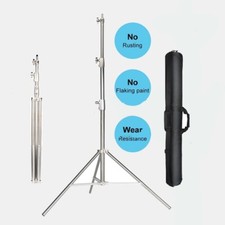 2.8M/110" Heavy Duty Light Stand Tripod Bag Photography Studio Softbox Lighting