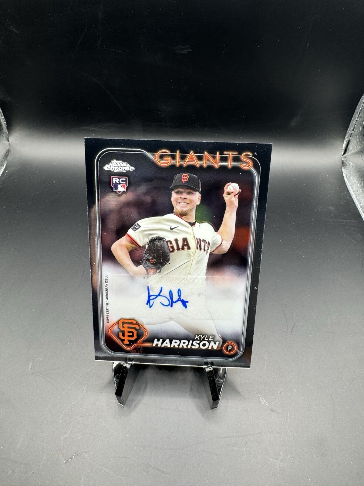 2024 Topps Chrome Update Kyle Harrison #AC-KH Rookie Auto RC