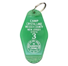 FRIDAY THE 13th inspired Camp Crystal Lake keychain