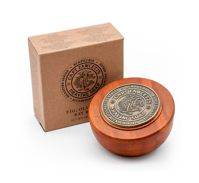 Captain Fawcett Shaving Soap Scapicchio Soap with Wooden Bowl 110 gr