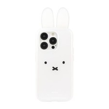 Gourmandies iPhone 15 Pro Case Miffy IIIIfit Clear Face MF-451WH Japan NEW