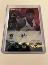 JAYLEN HANDS 2019-20 Panini NBA Hoops #RI-JHD Ink ROOKIE AUTO Nets RC
