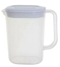 1.5 LITRE CLEAR PLASTIC FRIDGE DOOR JUG PITCHER CONTAINER FOR JUICE WATER MILK  