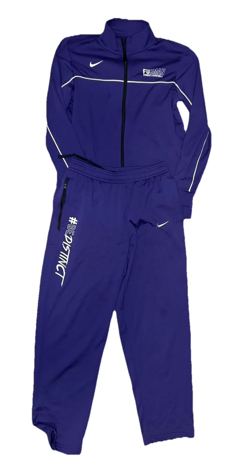 SACAI X NIKE Nike Dri Fit Furman Paladins Set Pantaloni Tuta Basket Donna Taglia M