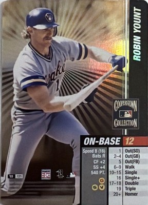 2003 MLB Showdown Robin Yount Cooperstown Collection Foil