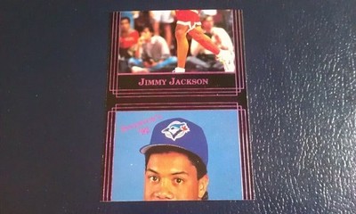 Jimmy Jackson Roberto Alomar 1992 Investor's Journal Miscut RARE Oddball