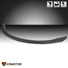 Fits 2006-2008 350Z Black 3PC Style Front Bumper Lip Spoiler Splitter Kit