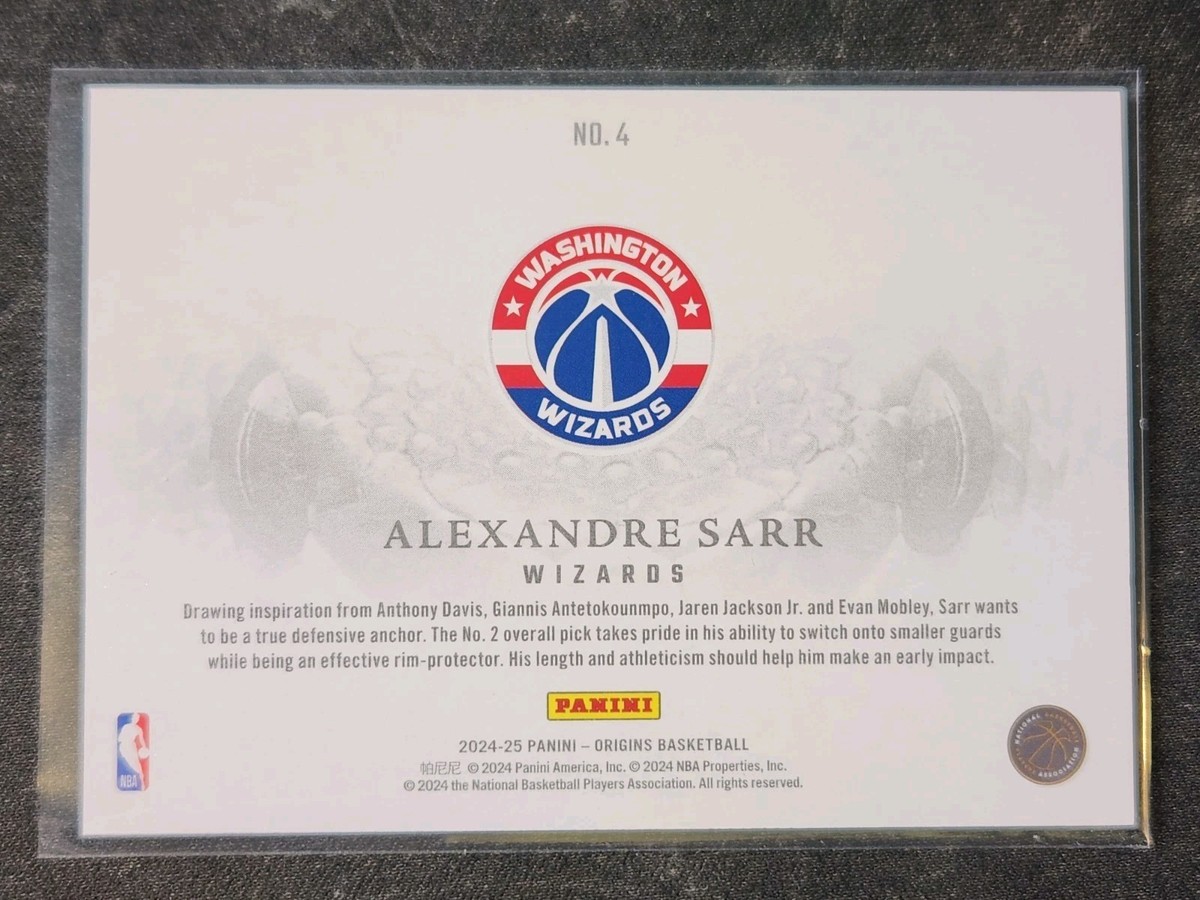 世界10枚限定！PANINI PAPE MATAR SARR サー RC 2024-25 Panini Prizm MANGA Alexandre Sarr RC Rookie #20 SSP
