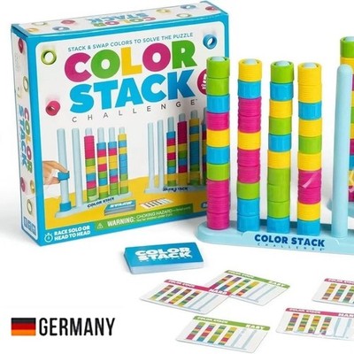 Color Stack Challenge  Farbstapel-Puzzle für schnelle Denker & Reaktionskünstle