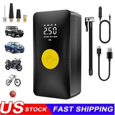 150 PSI Rechargeable Car Tire Inflator Motorc...