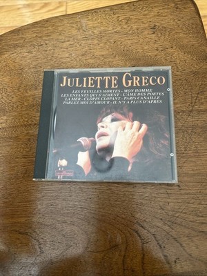 Juliette Greco by Juliette Greco (CD, 1993, Sarabandas) Import