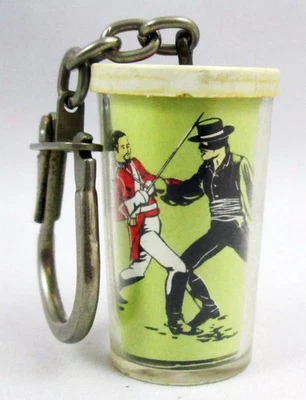 Zorro - Porte Clés Moutarde Gray-Poupon - Zorro Combat en Duel - Photo 1/2