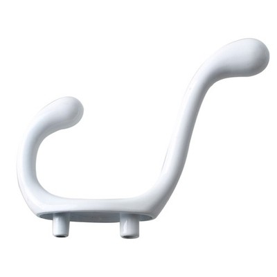 Wall Mounted Clothes Hook Zinc Alloy Double Hooks Hanger Rack