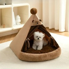 Tent, All-season Kennel Removable and Washable Closed, Small and Medium-sized
