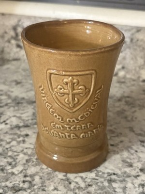 Viagem Medieval Em Terra De Santa Maria Festival Portugal Pottery Mug Cup Clay