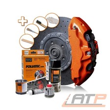 FOLIATEC BREMSSATTELLACK COSMIC ORANGE METALLIC + 100ml LACK VERDÜNNUNG