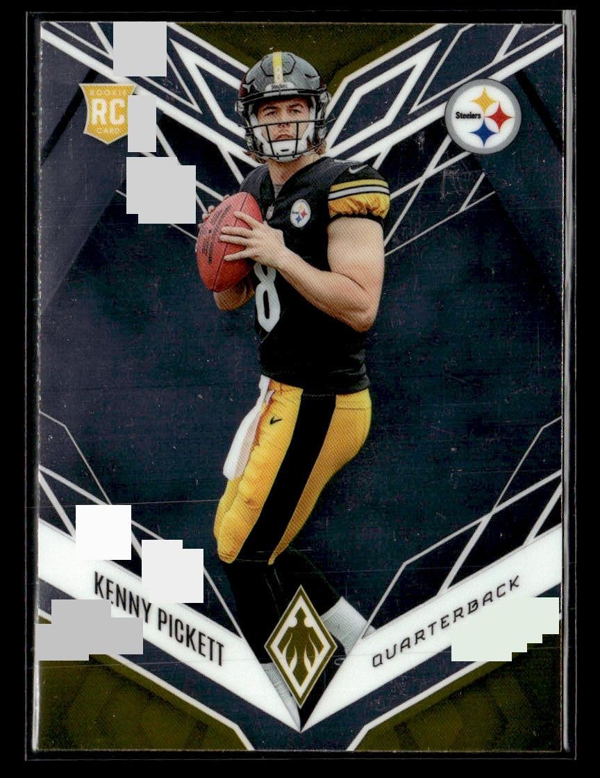 2022 Panini Phoenix #101 Kenny Pickett Rookie Card Pittsburgh Steelers