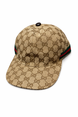 Gucci GG Cap Monogram Canvas Beige Brown Unisex Size M  display picture 2