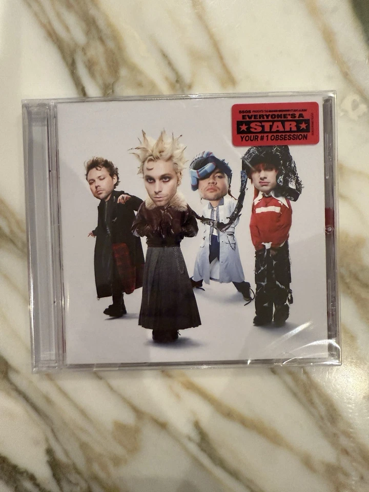 5 Seconds of Summer - Everyone’s A Star! CD + SIGNED PRINT w/ HANDWRITTEN LYRICS - Image 4 of 4