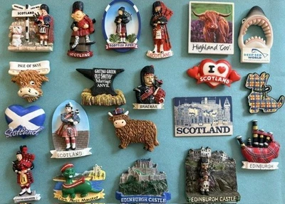Souvenir fridge magnet - Scotland - Image 1 of 4