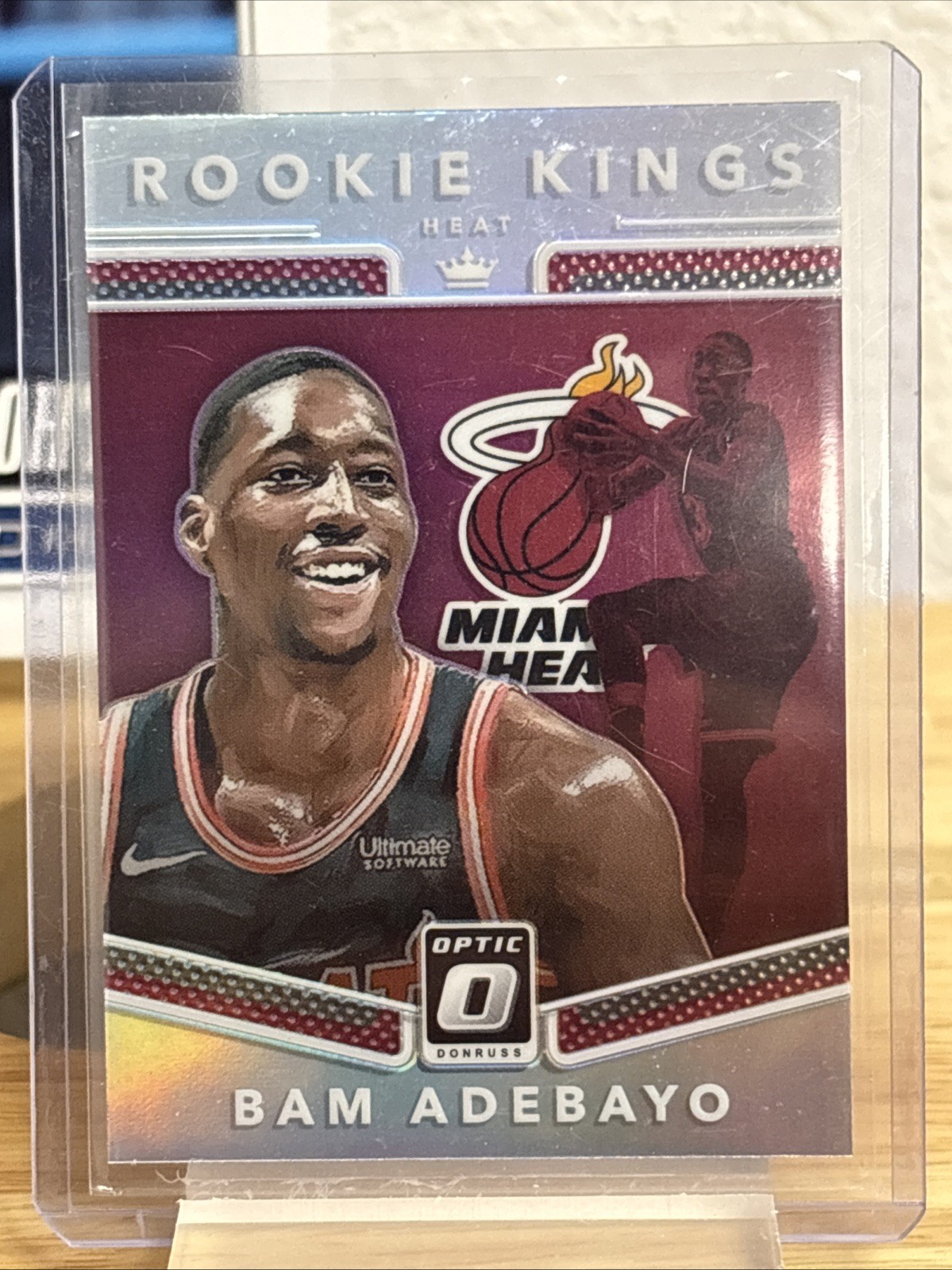 2017-18 Panini Donruss Rookie Kings Refractor Bam Adebayo #14 RC