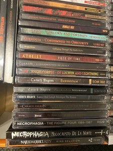 METAL CD LOT DEATH THRASH PROGRESSIVE BLACK GOOD CONDITION