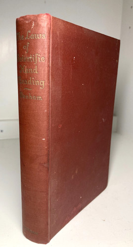 Cover of 1900 Benham LAWS OF SCIENTIFIC HAND READING Palmistry Occult Chiromancy