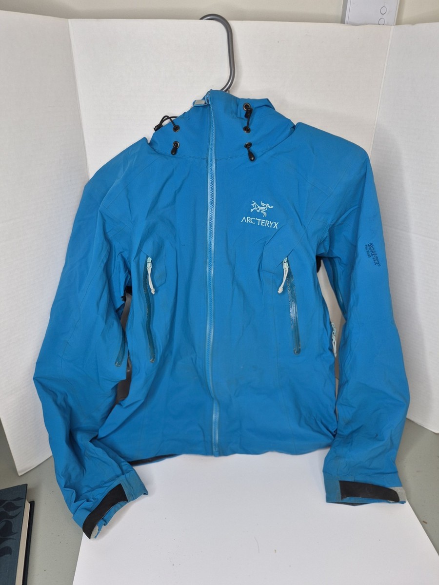 Arc'Teryx Beta AR Women's Size Small Gore-Tex Pro Jacket Coat Blue