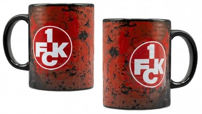 1. FC Kaiserslautern Tasse - Teufelslogo - schwarzrot| Kaffeetasse | FCK