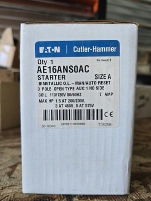 Eaton Cutler-Hammer AE16ANS0AC Starter
