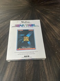 Vectrex Game Star Trek The Motion Picture CIB Complete In Box 