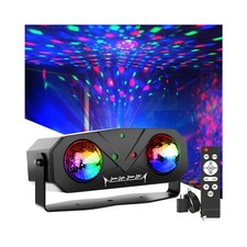 Party Lights DJ Disco Lights, Sound Activated Disco Ball Strobe Stage Light S...