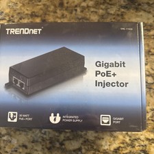 TRENDnet TPE-115GI Gigabit PoE Injector, 30w Port, Gigabit Port,