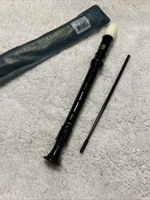 Soprano Recorder Flute Descant Instrument with Rod for Beginners Model 101