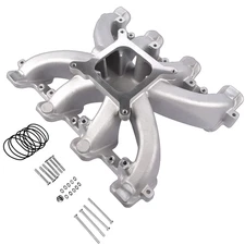 300-132 Single Plane Carb Intake Manifold For GM LS Gen III IV LS1 LS2 LS6
