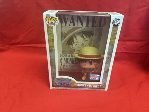 Funko Pop! Monkey D. Luffy #1459 Wanted Poster One Piece Collectible Figure