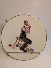 Vintage Collectible Norman Rockwell Danbury Mint Plate 