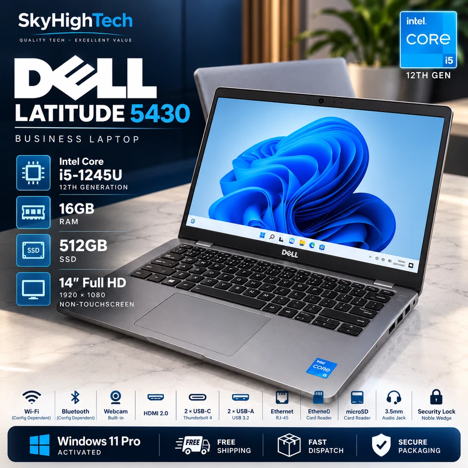 Dell Latitude 5430 · i5-1245U · 16GB · 512GB, photo 1 of 5