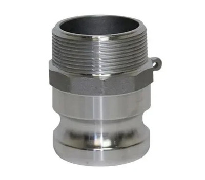 6'' Aluminum Camlock Fitting Type F Male Camlock x Male Threads NPT