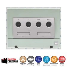 Custom Acrylic Hard Case for NINTENDO GAMECUBE LOOSE Video Game Console