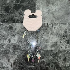 Vintage Walt Disney World Tinkerbell Fairy Charm Bracelet NWT