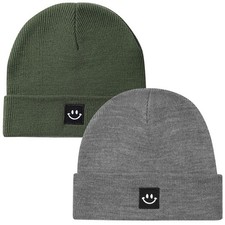 Baby Beanie Hat for 3-8 Years Boys Girls 2Pack