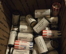 2010 P & D Franklin Pierce Presidential Dollar $25 Roll US Mint issue 2 roll set