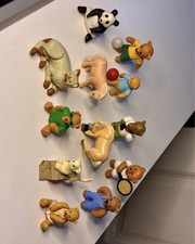 Bundle of vintage 90s MEG figures in my pocket ponies teddies kitty in my pocket