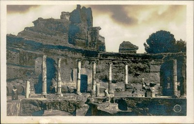 Postcard Postcard: Tivoli, Villa Adriana, Teatro Marittimo
