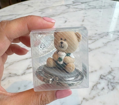 Authentic] Starbucks Korea 2026 Bearista Figure Bag Hanger Hook