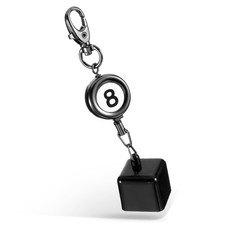 Pool Chalk Holder, Retractable Cue Chalk Holder Billiard Chalk Holder Pool Cu...